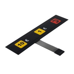 Teclado de prefijacion de 3 teclas despensario CETIL E30