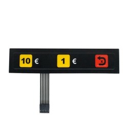Teclado de prefijacion de 3 teclas despensario CETIL E30