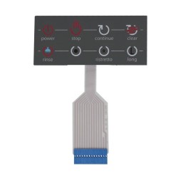 107.104 Membrane Switch Thermoplan Mastrena I CS2, upper left