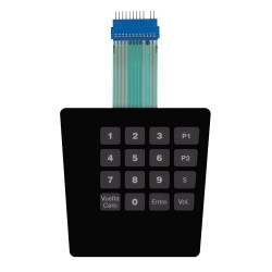 M07689B002 Membrane  keyboard WITH overlay compatible Encore 500
