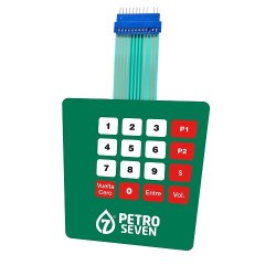 M07689B002 Membrane  keyboard WITH overlay compatible Encore 500